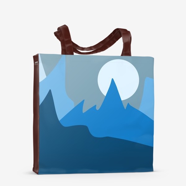 Сумка-шоппер «Синие горы»