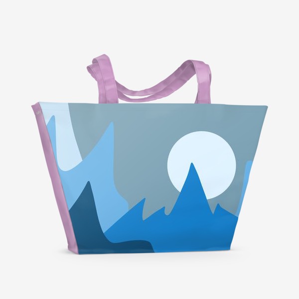 Пляжная сумка «Синие горы»