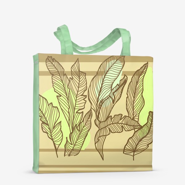 Сумка-шоппер «Банановые листья»