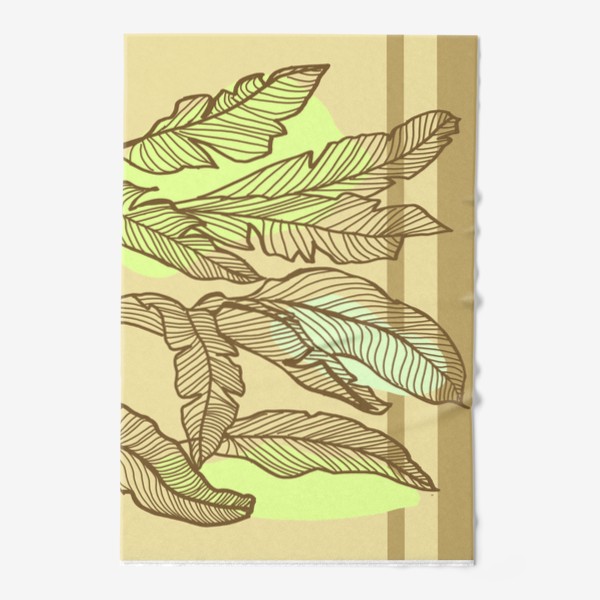 Полотенце «Банановые листья»