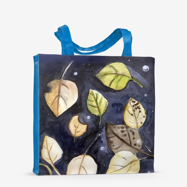 Сумка-шоппер «Листья на воде»
