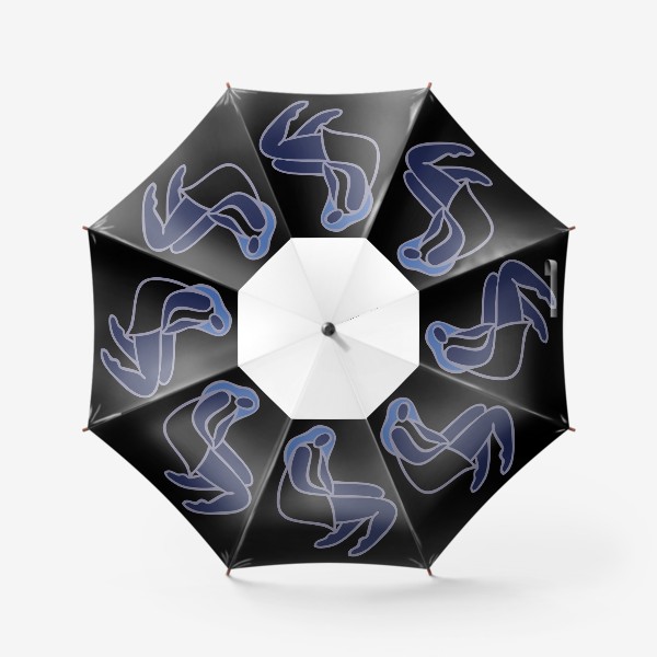 Зонт «Знаки зодиака иллюстрация дева»