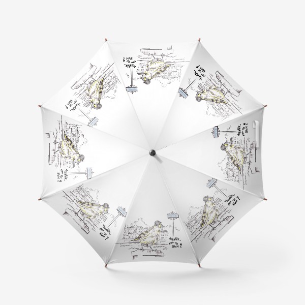 Зонт «Чижик из Петербурга»