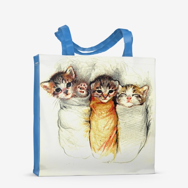 Сумка-шоппер &laquo;Котята,милые котики, подарок &raquo;