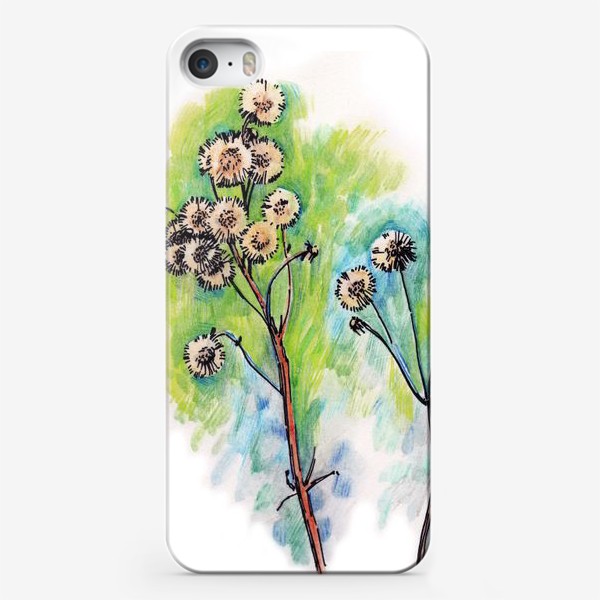 Чехол iPhone «Осенние цветы»