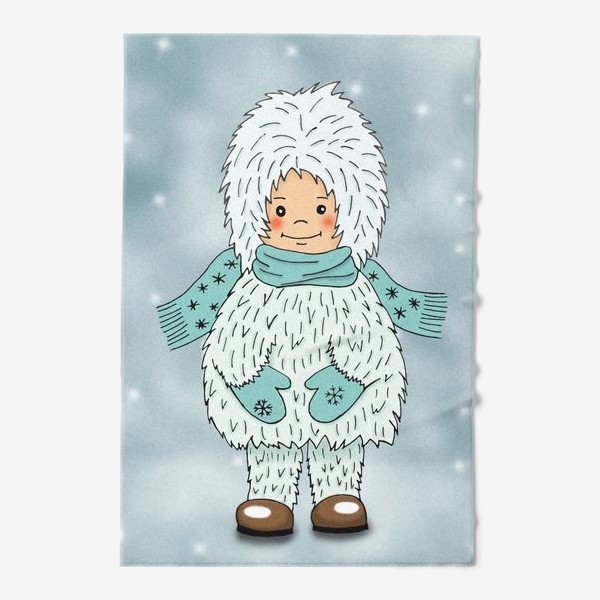 Полотенце «Маленький дух зимы»