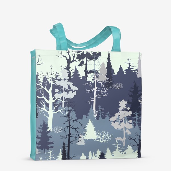 Сумка-шоппер «Зимний лес»