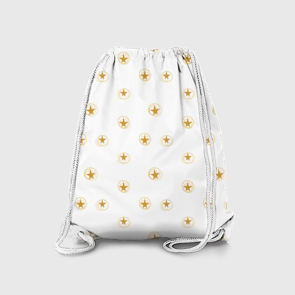 Рюкзак «Золотые звездочки в космосе»