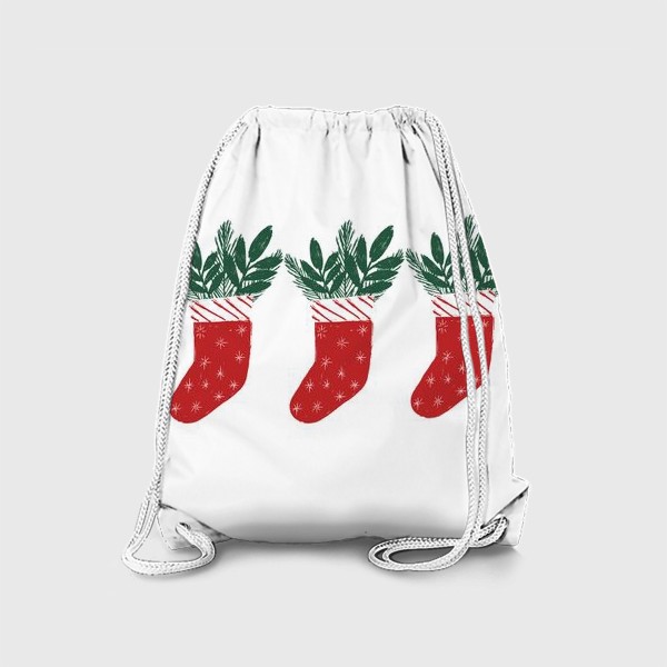 Рюкзак «Новогодний носок»