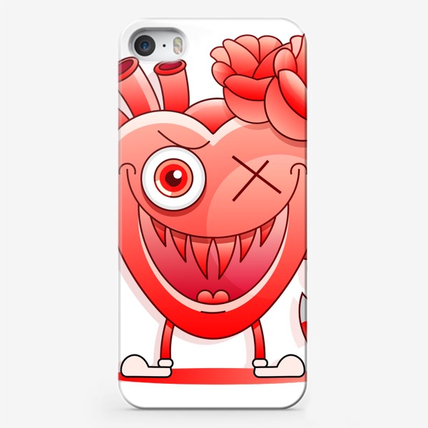 Чехол iPhone «Mad heart»