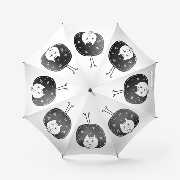 Зонт «Кот в космосе»