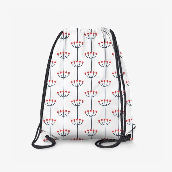 Рюкзак «Зимний орнамент ягоды»