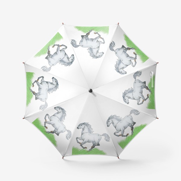 Зонт «Белая лошадь»
