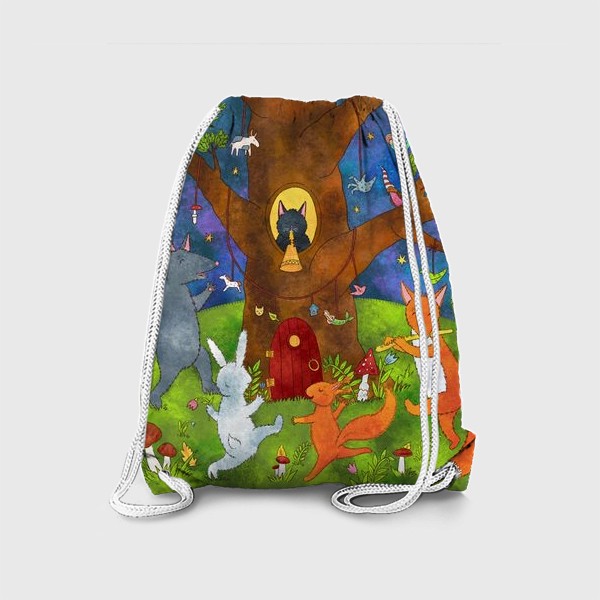 Рюкзак «Веселые лесные животные»