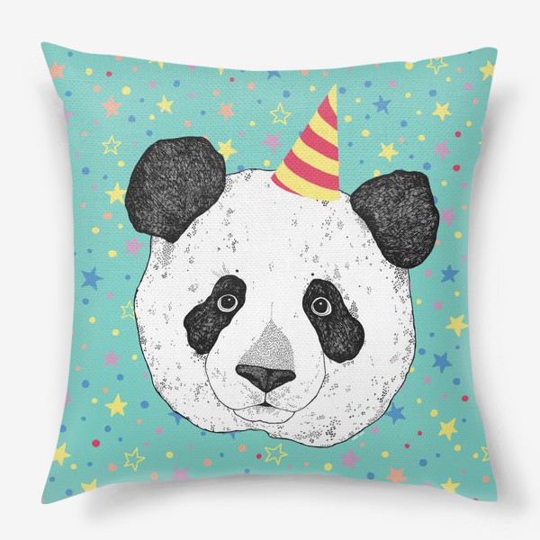 Подушка «Праздничная панда»