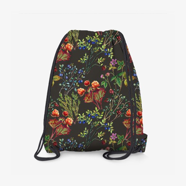Рюкзак «Паттерн Лесные ягоды»