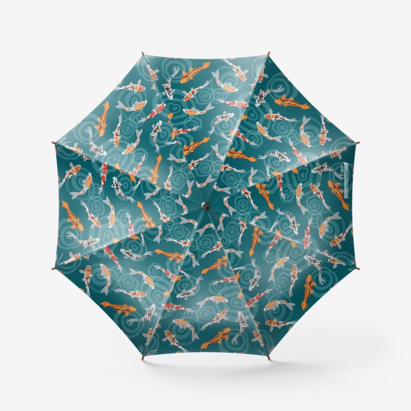 Зонт «Карпы кои»