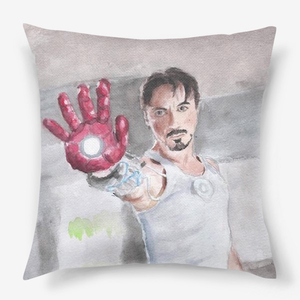 Подушка «Тони Старк, Железный человек»