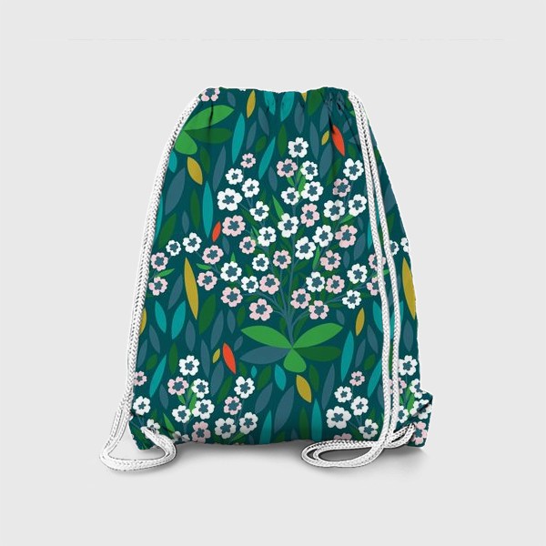 Рюкзак «Цветущий куст в Индии»