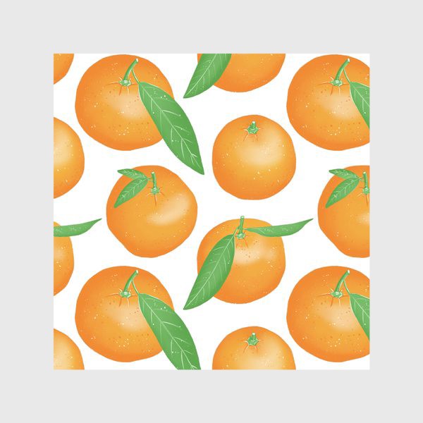 Скатерть «Мандарин. Оранжевые мандарины. Мандариновое настроение.»