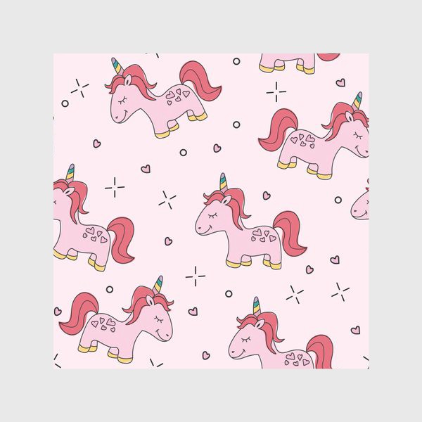 Скатерть «Розовый пони-единорог»