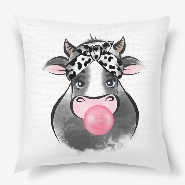 Подушка «Модная корова»