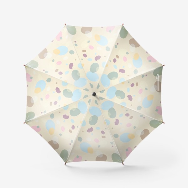 Зонт «пастельные пятна»