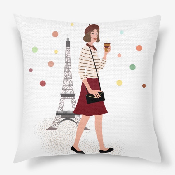 Подушка «Bonjour, Paris!»