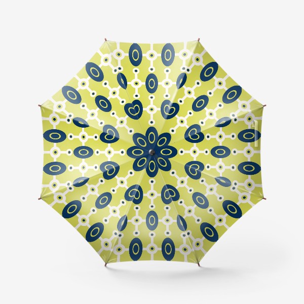 Зонт «Овалы и круги. Геометрия.»