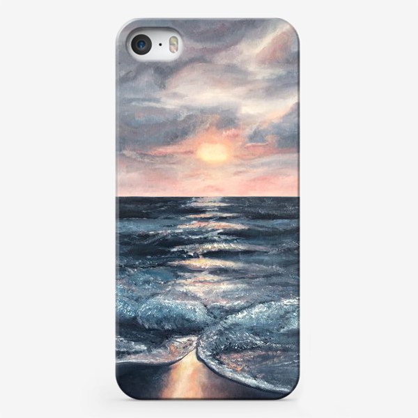 Чехол iPhone «Море на закате»