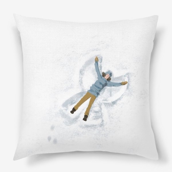 Подушка «Снежный ангел»