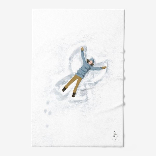 Полотенце «Снежный ангел»