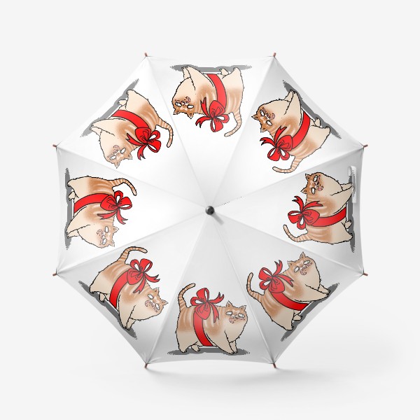 Зонт «Кот-подарок »