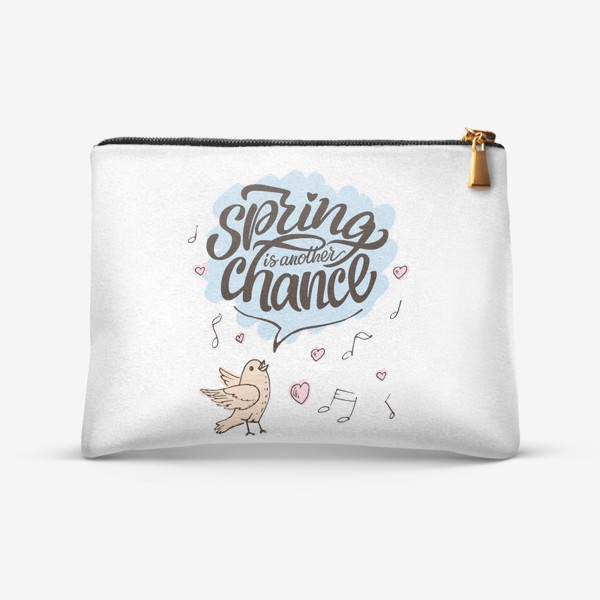 Косметичка «Spring is another chance»
